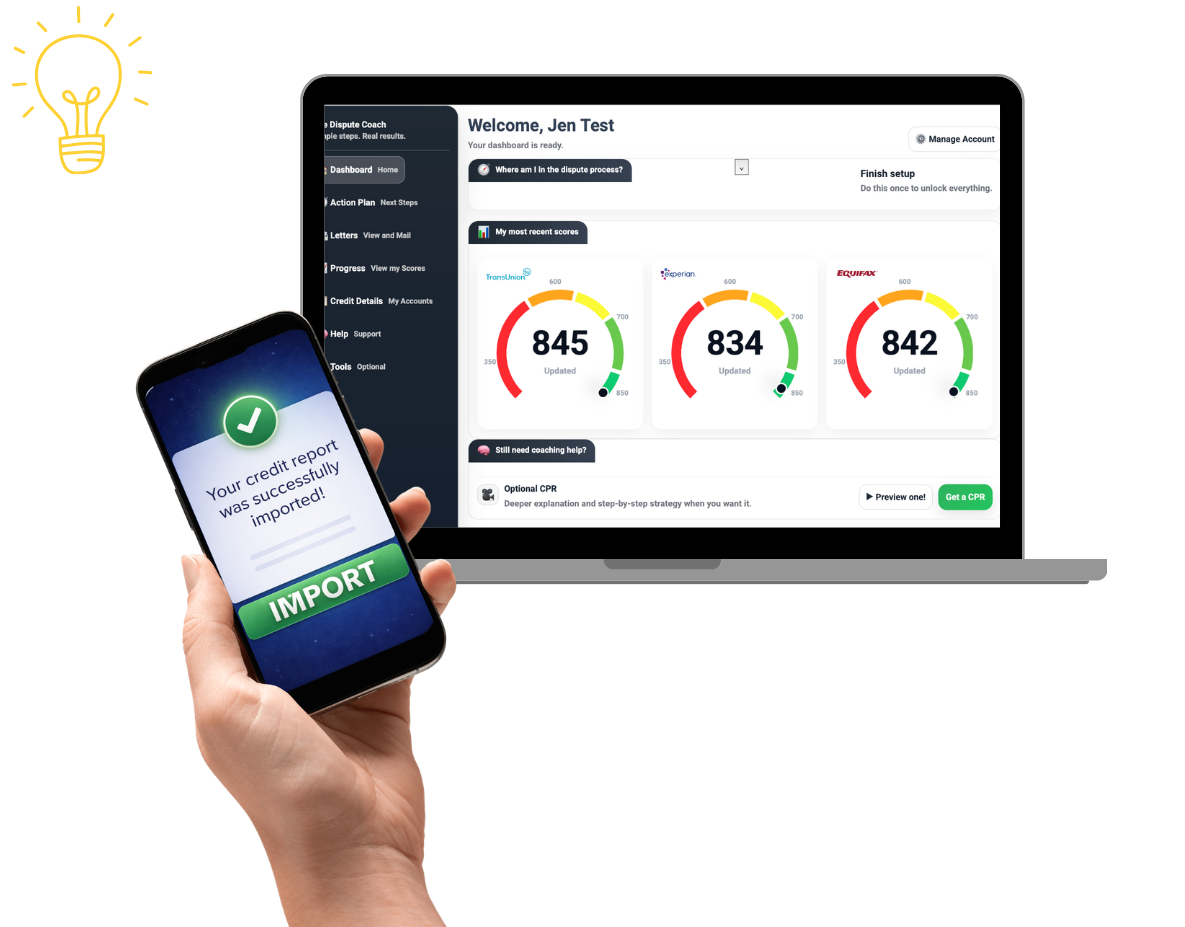 Import your credit report